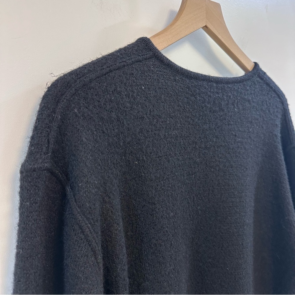 Peruvian Connection Black V-Neck Sweater 100%
Alpaca Knit Size s Women's - Picture 6 of 7